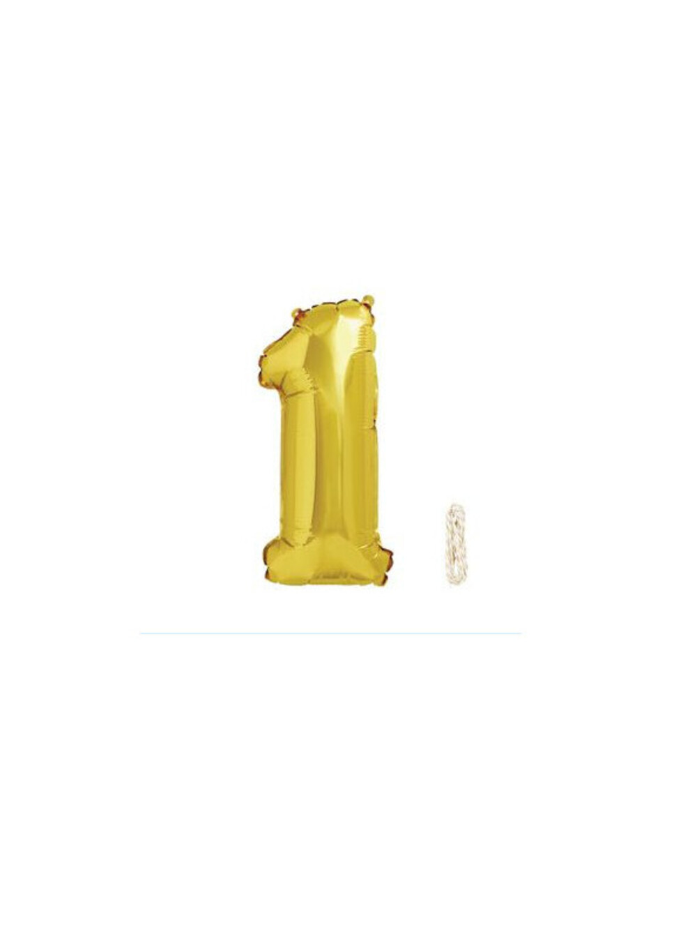 34" Gold #1 Balloon